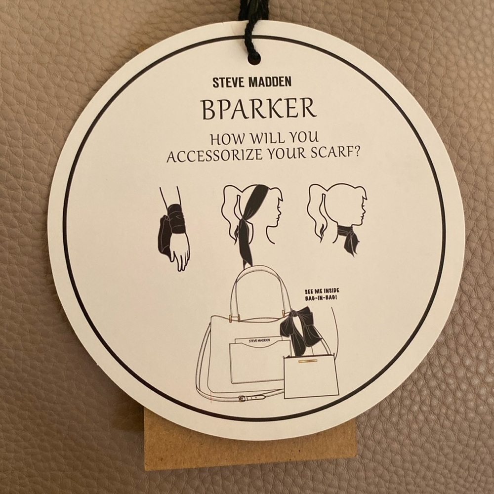 Steve Madden BParker Bag w/Scarf - Picture 12 of 12